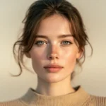 Portrait einer Frau - Fotoshooting